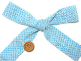 Japanese 1.2in Ribbon: Dots - Blue (Quantity) 1=1yard