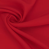Silk Palace Crepe - Red (Length) 1=0.25yard