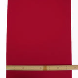 Silk Palace Crepe - Deep Red (Length) 1=0.25yard