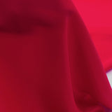 Silk Palace Crepe - Deep Red (Length) 1=0.25yard
