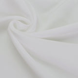 Silk Palace Crepe - White (Length) 1=0.25yard