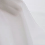 Silk Palace Crepe - White (Length) 1=0.25yard
