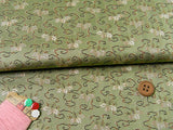 Nishijin-ori Silk Brocade Paulownia (Length) 1=0.25yard
