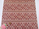 Nishijin-ori Silk Brocade Strawberry Pattern (Length) 1=0.25yard
