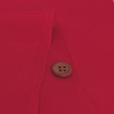 Polyester Chirimen - Red (Length) 1=0.25yard