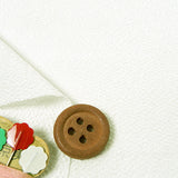 Polyester Chirimen - White (Length) 1=0.25yard