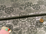 Jacquard Japanese Crests in Gold (Length) 1=0.25yard
