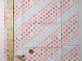 Tenugui Japanese Towel - Flowers & Plovers Pink