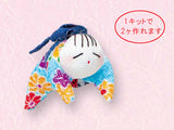 Chirimen Craft Kit - Crawling Baby Light Blue