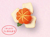 Chirimen Craft Kit - Mandarin Orange