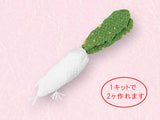 Chirimen Craft Kit - White Radish