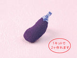 Chirimen Craft Kit - Eggplant
