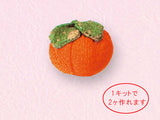 Chirimen Craft Kit - Kaki Persimmon