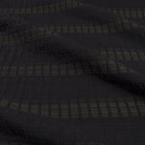 Cotton-Wool Dobby Fabric – Soft Border Stitch -Charcoal Gray (Length) 1=0.25yard