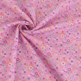 Cotton – Colorful Floral Beads, Pink (Length) 1=0.25yard