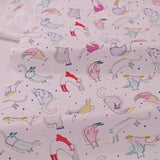 Cotton – Dreaming Cats, White (Length) 1＝0.25yard