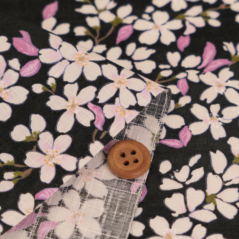 Sakura Sky - Black (Length) 1＝0.25yard