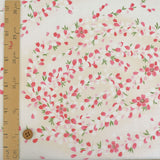 Cherry Blossom Stream - Light Beige (Length) 1＝0.25yard