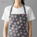 Cotton – Colorful Cat Faces, Gray (Length) 1＝0.25yard