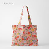 Japanese Cotton – Colorful Chrysanthemums, Dusty Pink (Length) 1＝0.25yard