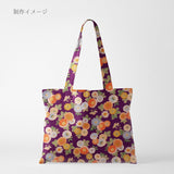 Japanese Cotton – Colorful Chrysanthemums, Purple (Length) 1＝0.25yard