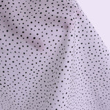 Cotton Lawn – Random Dots, White (Length) 1＝0.25yard