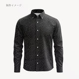 Cotton Lawn – Random Dots, Black (Length) 1＝0.25yard