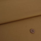 Solid Cotton Broadcloth Fabric – Golden Beige (Length) 1＝0.25yard