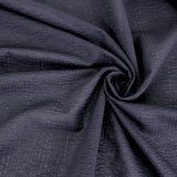 Ripple Cotton Lawn – Black (Length) 1＝0.25yard