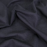 Ripple Cotton Lawn – Black (Length) 1＝0.25yard