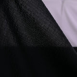Ripple Cotton Lawn – Black (Length) 1＝0.25yard