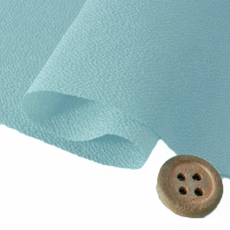Hitokoshi Chirimen - Light Hanada Blue (Length) 1＝0.25yard