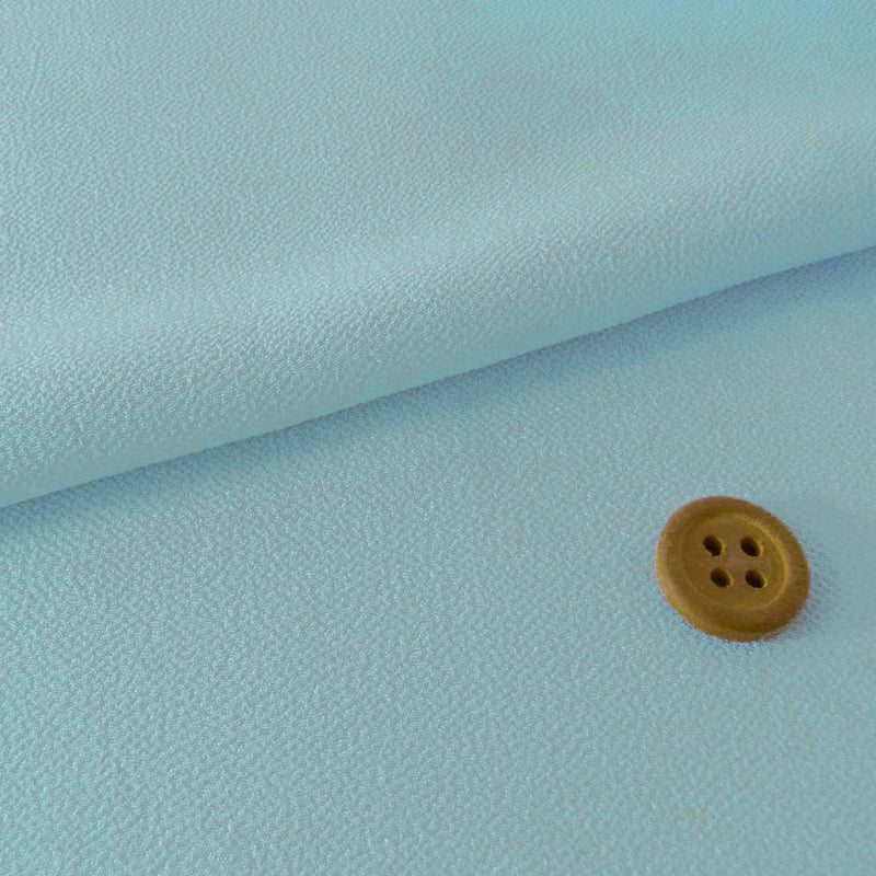 Hitokoshi Chirimen - Light Hanada Blue (Length) 1＝0.25yard