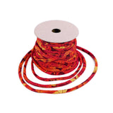 Chirimen Fabric Cord - 1/9in Autumn Leaves (Quantity) 1＝1yard