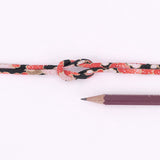 Chirimen Fabric Cord - 1/9in Ume Blossom Stream Black (Quantity) 1＝1yard