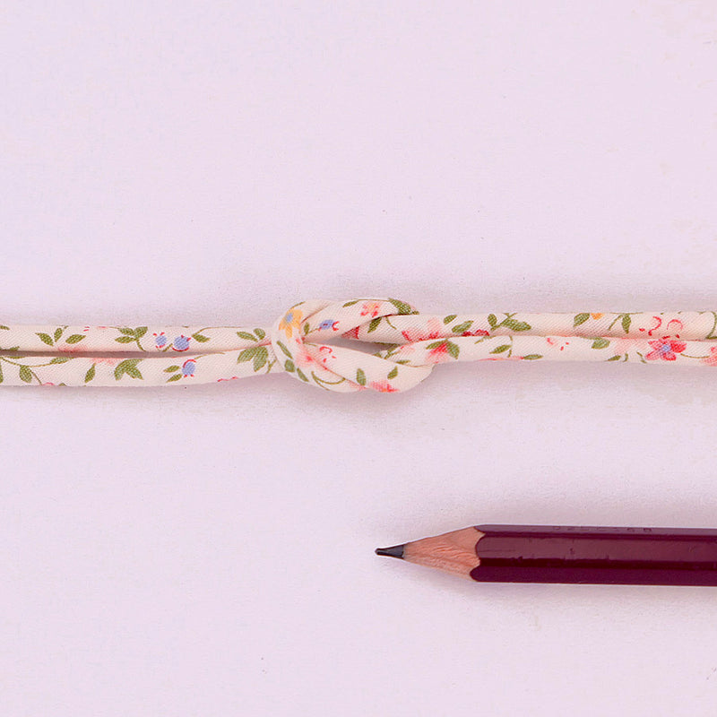 Cotton Fabric Cord - 1/8in Garden - Pink (Quantity) 1＝1yard