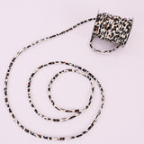 Cotton Fabric Cord - 1/6in Leopard (Quantity) 1＝1yard