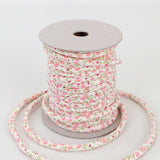 Cotton Fabric Cord - 1/6in Pink Daisy (Quantity) 1＝1yard
