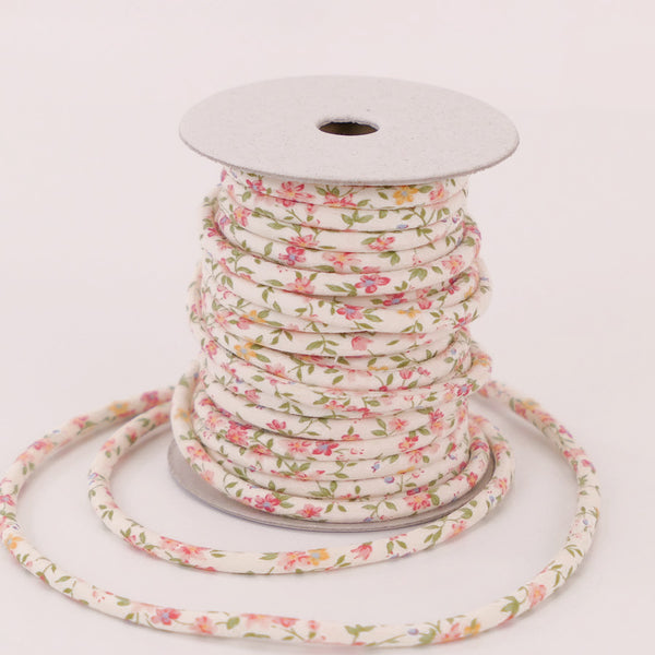 Cotton Fabric Cord - 1/6in Garden - Pink (Quantity) 1＝1yard