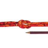 Chirimen Fabric Cord - 1/3in Autumn Leaves (Quantity) 1＝1yard