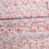 Nishijin-ori Brocade Ume & Small Mums on White (Length) 1＝0.25yard
