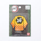 Demon Slayer Official Patch – Zenitsu Agatsuma Haori Design (Iron-On & Sticker Type)