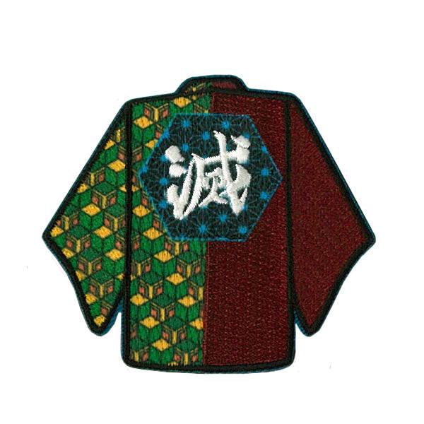 Demon Slayer Official Patch – Giyu Tomioka Haori Design (Iron-On & Sticker Type)