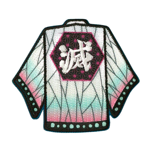 Demon Slayer Official Patch – Shinobu Kocho Haori Design (Iron-On & Sticker Type)