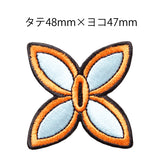 Demon Slayer Official Patch – Shinobu Kocho Nichirin Sword Guard (Iron-On & Sticker Type)