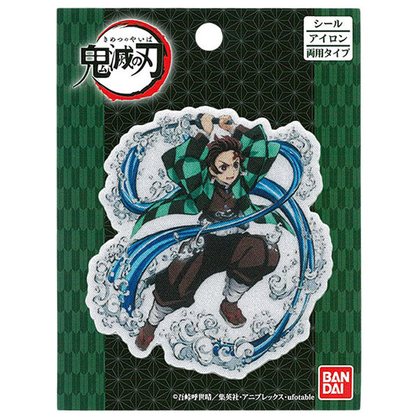 Demon Slayer Official Character Patch – Tanjiro Kamado Full Body (Iron-On & Sticker Type)
