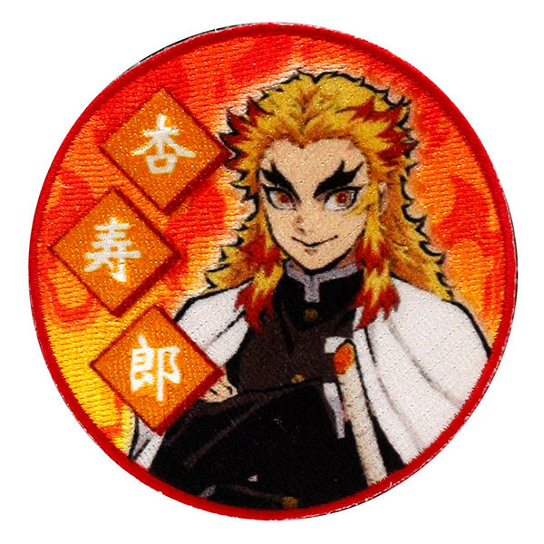 Demon Slayer Official Character Patch – Kyojuro Rengoku (Iron-On & Sticker Type)