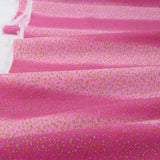 Gradation with Gold and Silver Speckles - Bright Pink (Length) 1＝0.25yard
