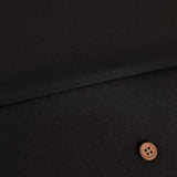 Polyester Chirimen - Black (Length) 1＝0.25yard