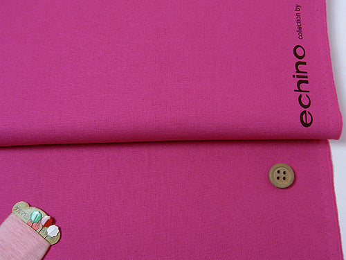 echino Solid - Fuchsia Pink (Length) 1＝0.25yard